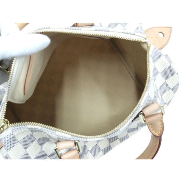 Louis Vuitton Speedy 25 Boston Bag Damier Azur - Picture 6 of 7